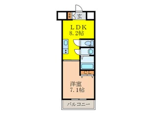 Ｒｅ－ｂｅ東三国の物件間取画像